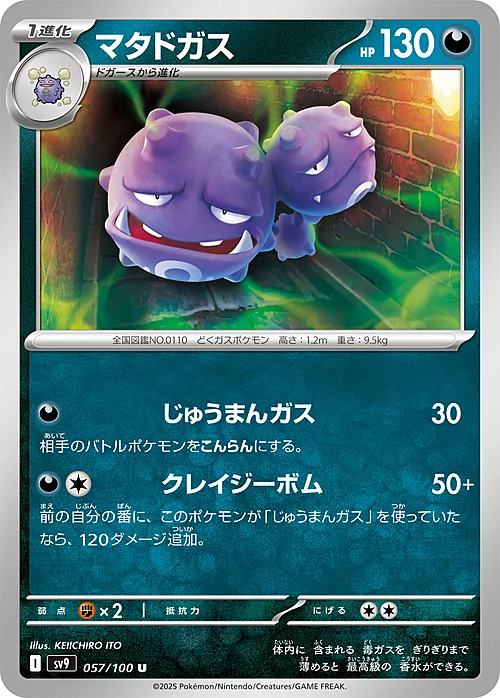 Weezing — Battle Partners