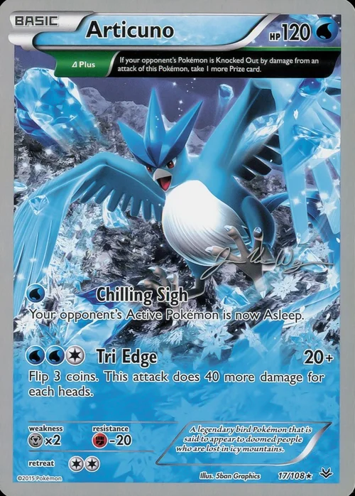 Articuno — World Championship Decks 2015