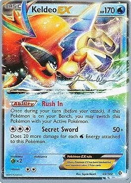 Keldeo EX — World Championship Decks 2015