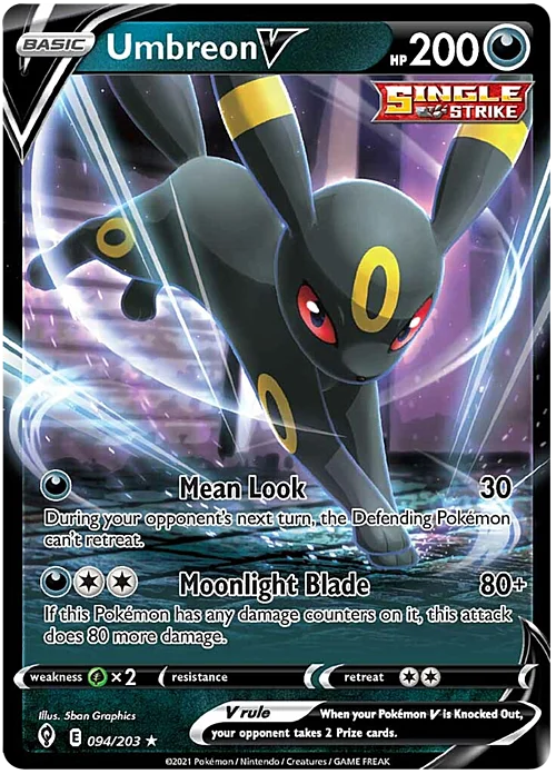 Umbreon V — Theme Deck & Blisters Exclusives