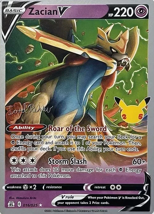 Zacian V — World Championship Decks 2023