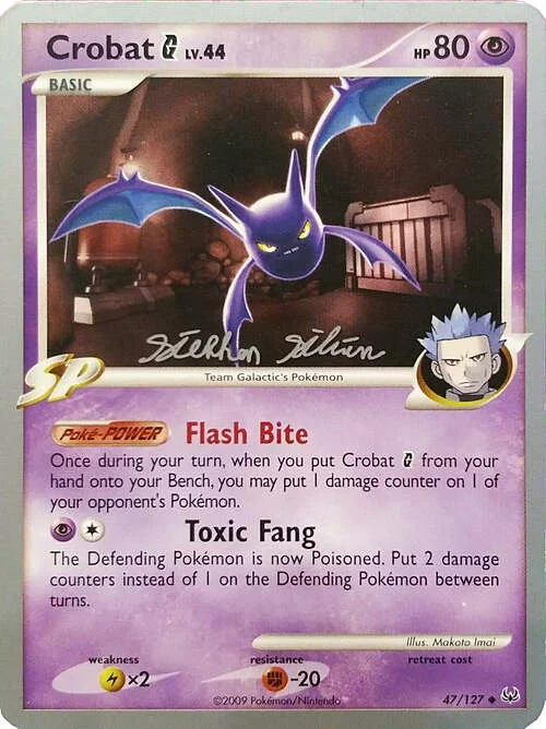 Crobat [G] LV.44 — World Championship Decks 2009