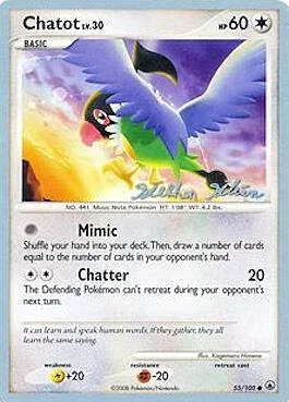 Chatot LV.30 — World Championship Decks 2009
