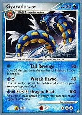 Gyarados LV.52 — World Championship Decks 2010