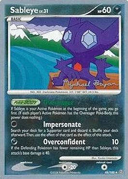 Sableye LV.31 — World Championship Decks 2010