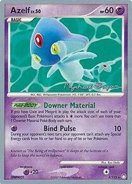 Azelf LV.50 — World Championship Decks 2010