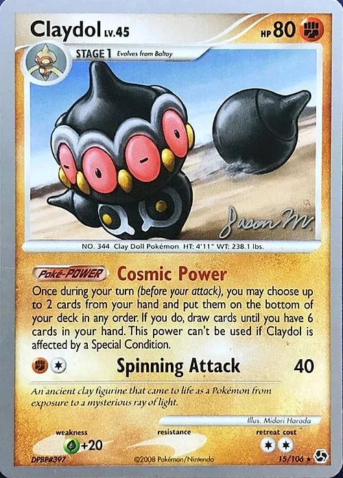 Claydol LV.45 — World Championship Decks 2009