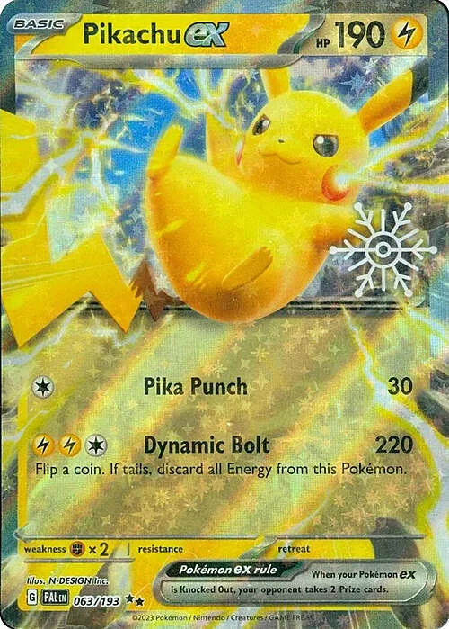 Pikachu ex — Holiday Calendar