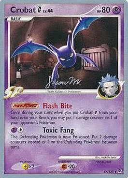 Crobat G LV.44 — World Championship Decks 2009