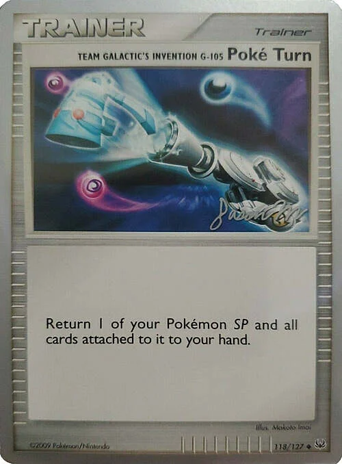 Team Galactic's Invention G-105 Poke Turn — World Championship Decks 2009