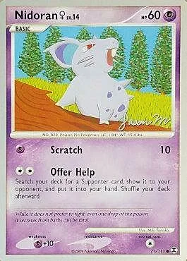 Nidoran♀ LV.14 — World Championship Decks 2009