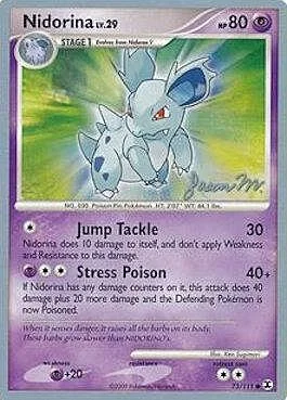 Nidorina LV.29 — World Championship Decks 2009