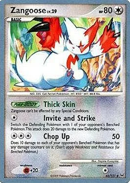 Zangoose LV.29 — World Championship Decks 2009