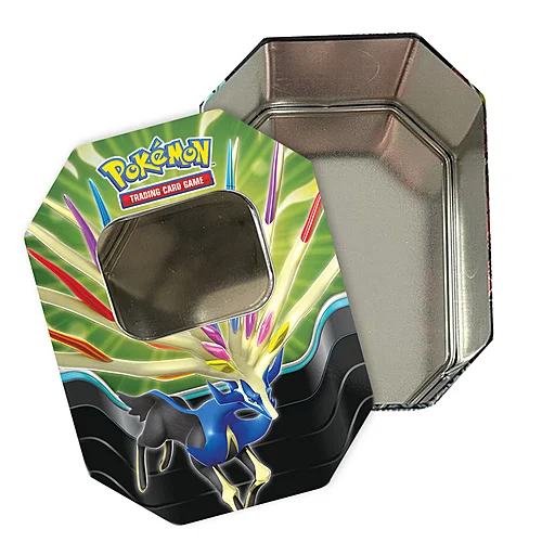 Empty Azure Legends: Xerneas ex Tin — Pokémon Products
