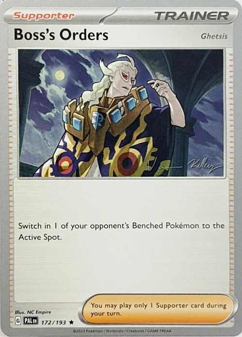 Boss's Orders - Ghetsis — World Championship Decks 2023