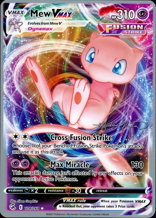 Mew VMAX — World Championship Decks 2022