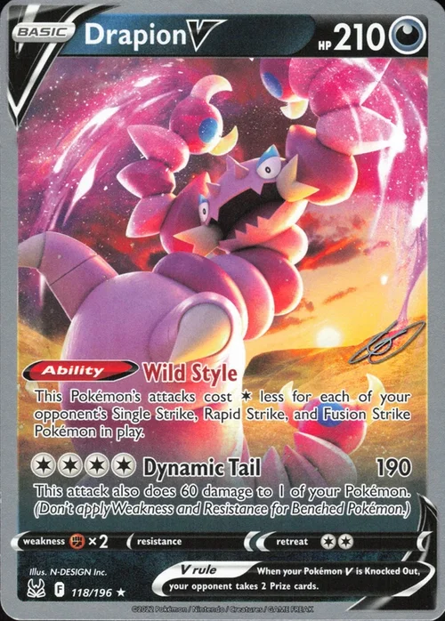 Drapion V — World Championship Decks 2023