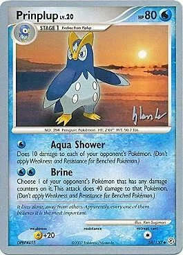 Prinplup LV.20 — World Championship Decks 2008