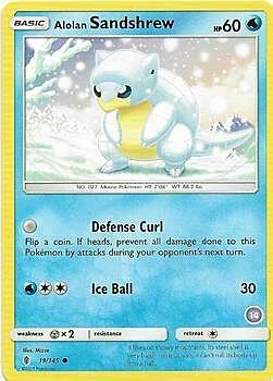 Alolan Sandshrew — SM Trainer Kit: Alolan Sandslash & Alolan Ninetales