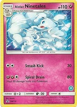 Alolan Ninetales — SM Trainer Kit: Alolan Sandslash & Alolan Ninetales