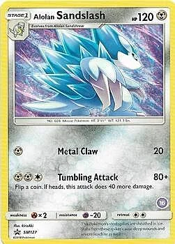 Alolan Sandslash — SM Trainer Kit: Alolan Sandslash & Alolan Ninetales