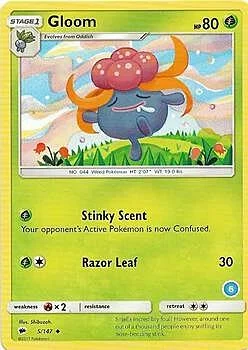 Gloom — SM Trainer Kit: Alolan Sandslash & Alolan Ninetales