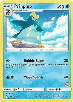 Prinplup — SM Trainer Kit: Alolan Sandslash & Alolan Ninetales