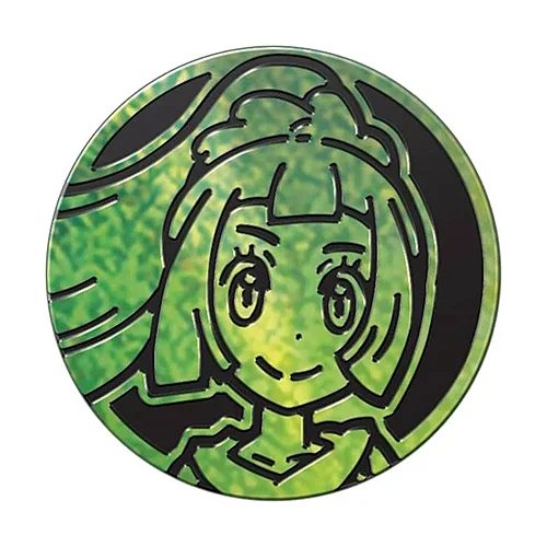 Lillie Premium Tournament Collection Coin — Scarlet & Violet Products