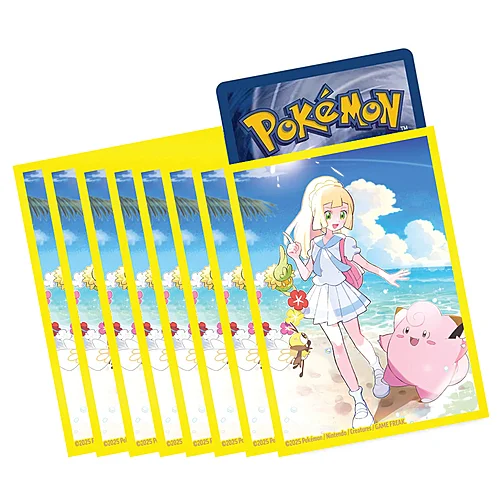 Lillie Premium Tournament Collection Sleeves — Scarlet & Violet Products