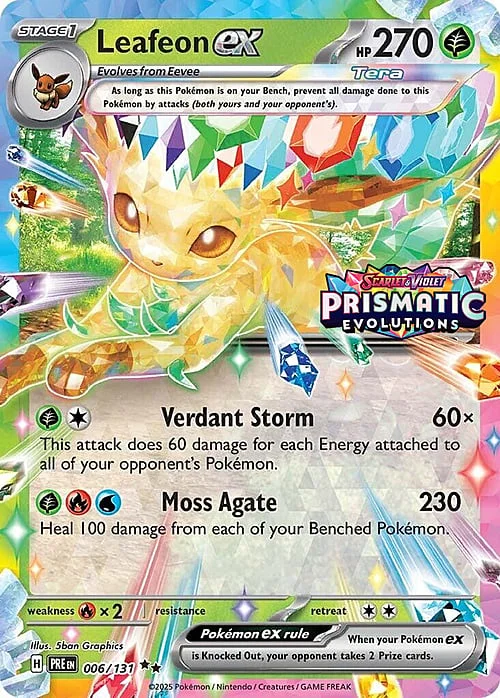 Leafeon ex — SV Black Star Promos
