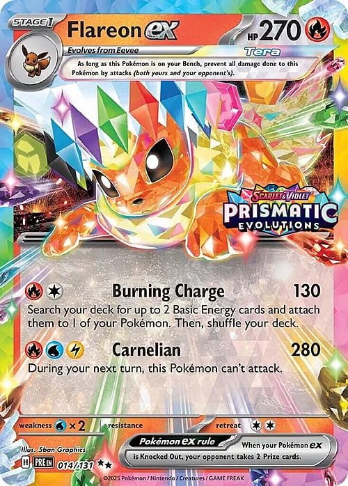 Flareon ex — SV Black Star Promos