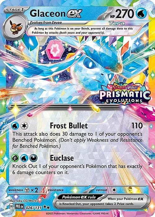 Glaceon ex — SV Black Star Promos