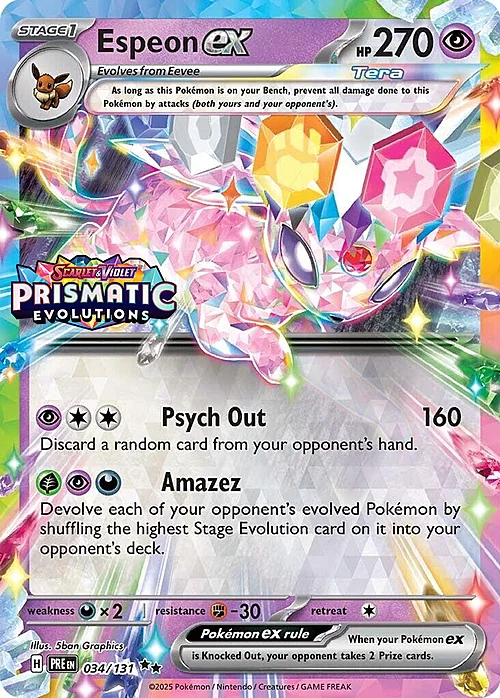 Espeon ex — SV Black Star Promos