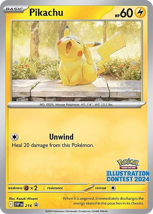 Pikachu — SV Black Star Promos