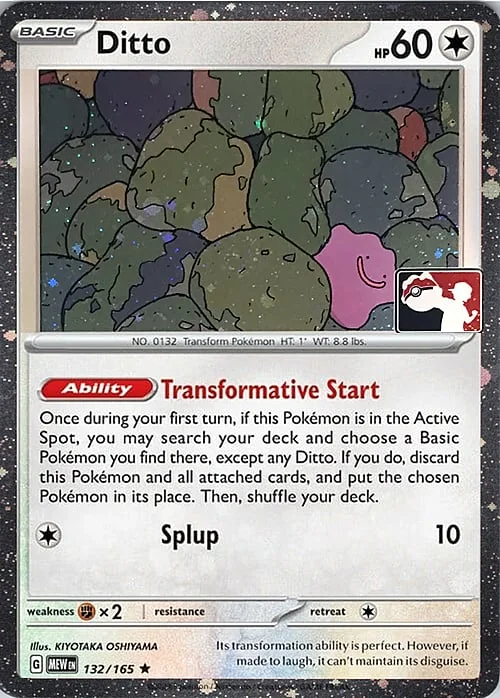 Ditto — Play! Pokémon Prize Pack Series