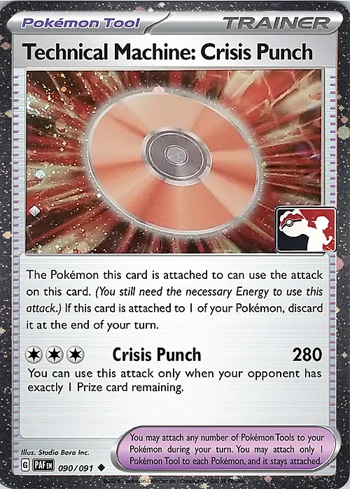 Technical Machine: Crisis Punch — Play! Pokémon Prize Pack Series