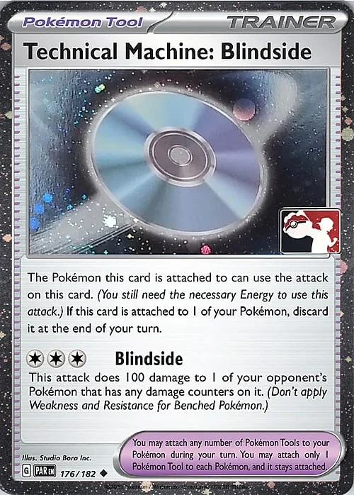 Technical Machine: Blindside — Play! Pokémon Prize Pack Series