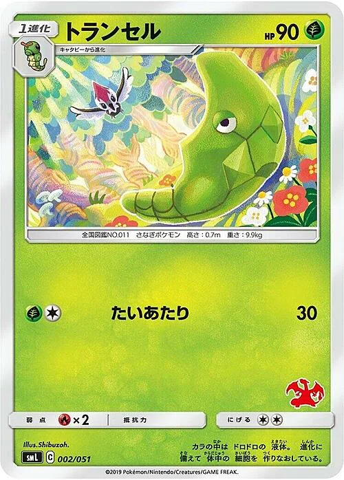 Metapod — Sun & Moon Family Pokémon Card Game