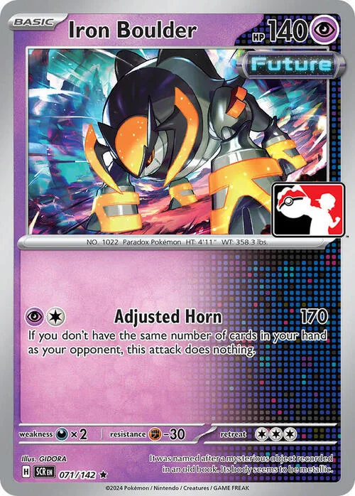 Iron Boulder — Play! Pokémon Prize Pack Series