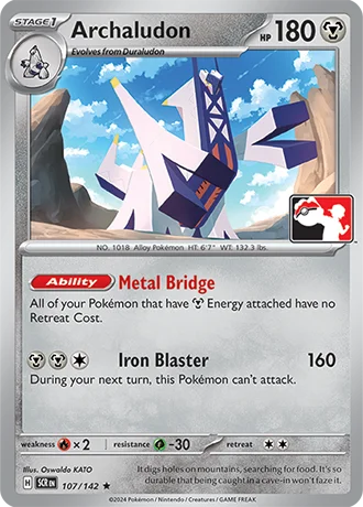 Archaludon — Play! Pokémon Prize Pack Series