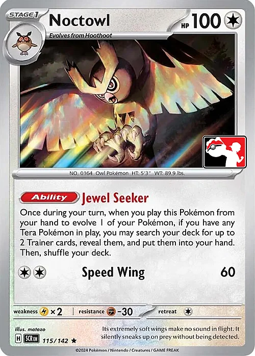 Noctowl — Play! Pokémon Prize Pack Series