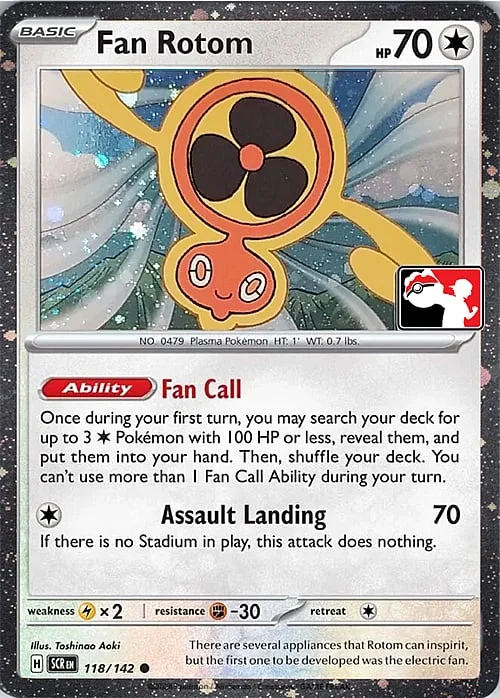 Fan Rotom — Play! Pokémon Prize Pack Series
