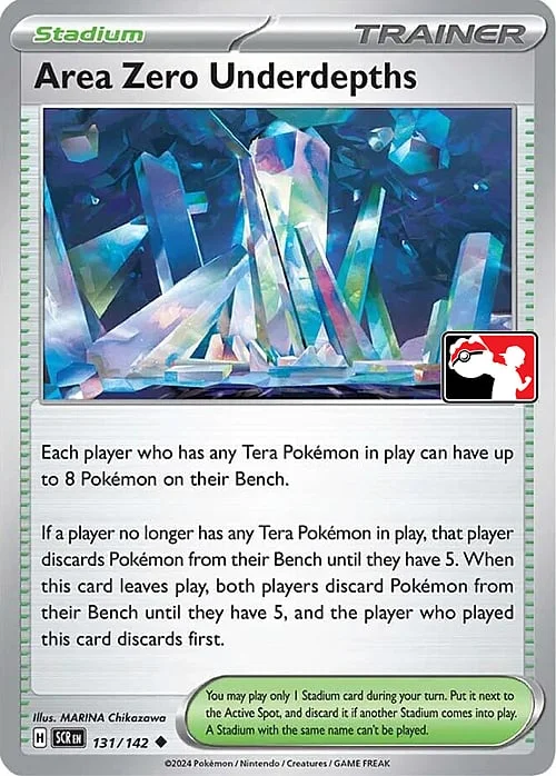 Area Zero Underdepths — Play! Pokémon Prize Pack Series