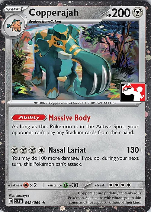 Copperajah — Play! Pokémon Prize Pack Series