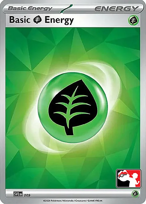 Basic Grass Energy — Play! Pokémon Prize Pack Series