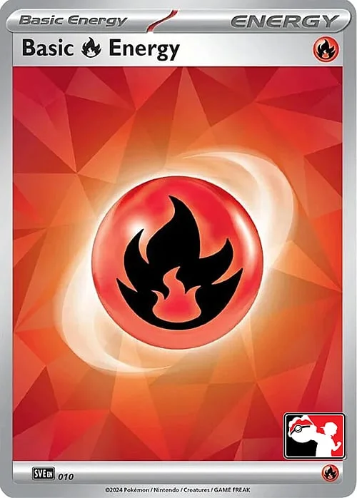 Basic Fire Energy — Play! Pokémon Prize Pack Series