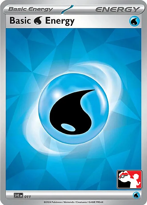 Basic Water Energy — Play! Pokémon Prize Pack Series