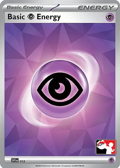 Basic Psychic Energy — Play! Pokémon Prize Pack Series