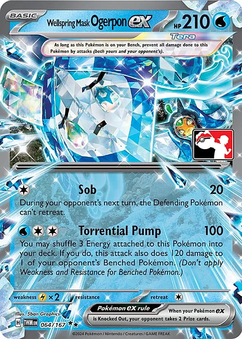 Wellspring Mask Ogerpon ex — Play! Pokémon Prize Pack Series