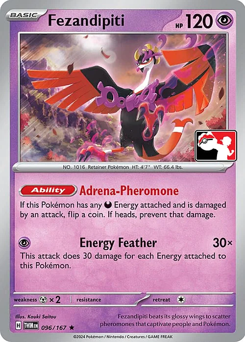Fezandipiti — Play! Pokémon Prize Pack Series